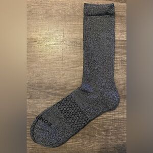 NEW - Bombas Men's Marl Calf Socks. Large. Color: Marled Charcoal